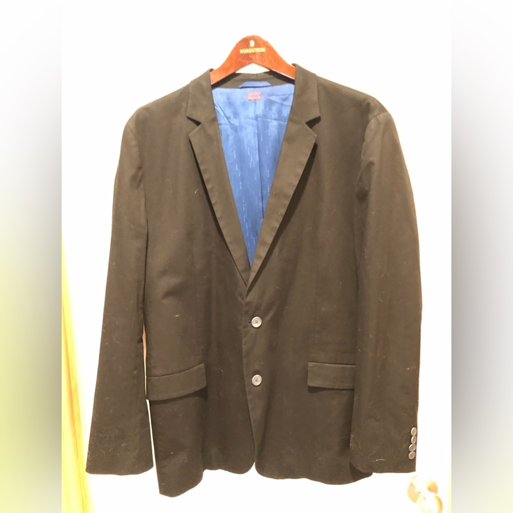 Hugo Boss Summer Weight Black Sport Coat- 44R